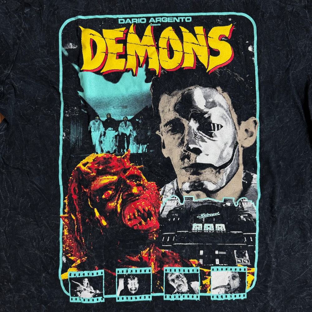 Dario Argento Demons Shirt Horror Movie Film Tee Medium - Picture 3 of 4